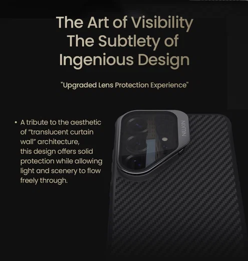 Nillkin CamShield Prop Samsung Galaxy S26 Ultra MagSafe / Qi2 Back Cover Zwart afbeelding 5