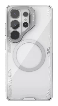 Nillkin IceBlade Prop Samsung S26 Ultra Hoesje MagSafe Back Cover Grijs