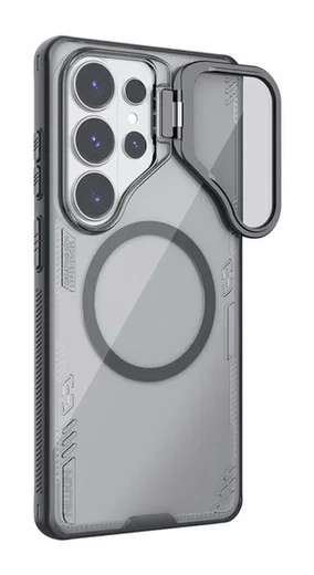 Nillkin IceBlade Prop Samsung S26 Ultra Hoesje MagSafe Back Cover Zwart afbeelding 3