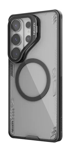 Nillkin IceBlade Prop Samsung S26 Ultra Hoesje MagSafe Back Cover Zwart afbeelding 2