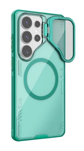 Nillkin IceBlade Prop Samsung S26 Ultra Hoesje MagSafe Back Cover Groen afbeelding 2