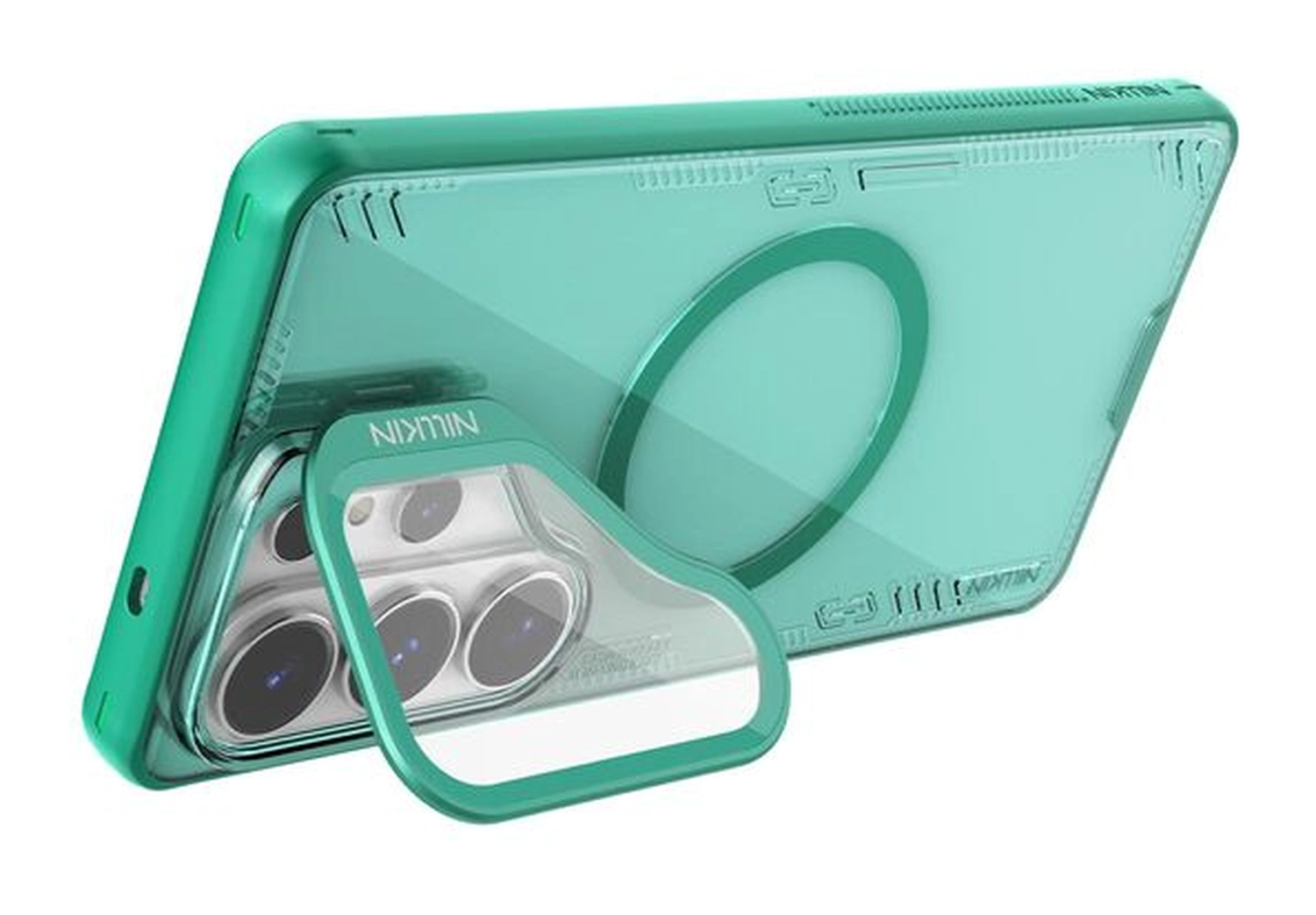 Nillkin IceBlade Prop Samsung S26 Ultra Hoesje MagSafe Back Cover Groen afbeelding 5