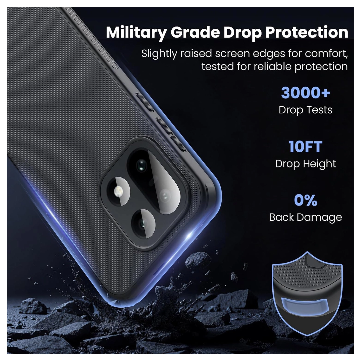Nillkin Frosted Shield OnePlus 15 Hoesje MagSafe Back Cover Zwart afbeelding 3