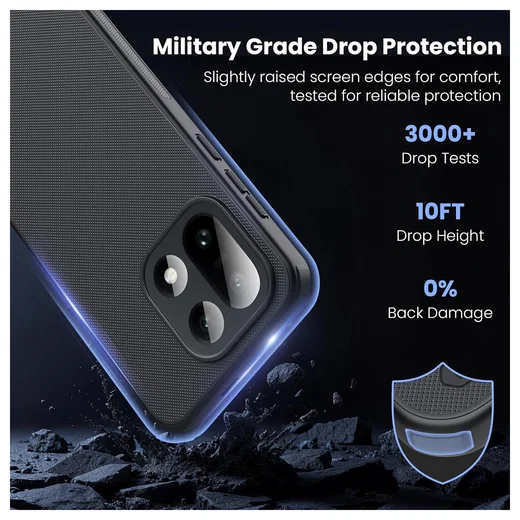 Nillkin Frosted Shield OnePlus 15 Hoesje MagSafe Back Cover Zwart afbeelding 3