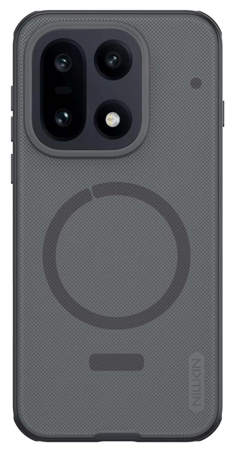 Nillkin Frosted Shield OnePlus 15 Hoesje MagSafe Back Cover Transparant Zwart afbeelding 1