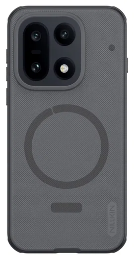 Nillkin Frosted Shield OnePlus 15 Hoesje MagSafe Back Cover Transparant Zwart afbeelding 1