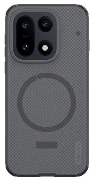 Nillkin Frosted Shield OnePlus 15 Hoesje MagSafe Back Cover Transparant Zwart