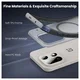 Nillkin Frosted Shield OnePlus 15 Hoesje MagSafe Back Cover Transparant Zwart afbeelding 5