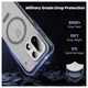 Nillkin Frosted Shield OnePlus 15 Hoesje MagSafe Back Cover Transparant Zwart afbeelding 3