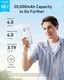 Anker Zolo 30W Powerbank met Ingebouwde Lanyard USB-C Kabel 20.000 mAh Wit afbeelding 2