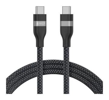 Anker Bio-Nylon (240W) USB-C naar USB-C Kabel Fast Charge 1.8M Zwart