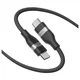 Anker Bio-Nylon (240W) USB-C naar USB-C Kabel Fast Charge 1.8M Zwart afbeelding 2