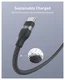 Anker Bio-Nylon (240W) USB-C naar USB-C Kabel Fast Charge 1.8M Zwart afbeelding 6