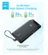 Anker Zolo (22.5W) Powerbank met Ingebouwde USB-C Kabel PD 10.000 mAh Zwart afbeelding 2