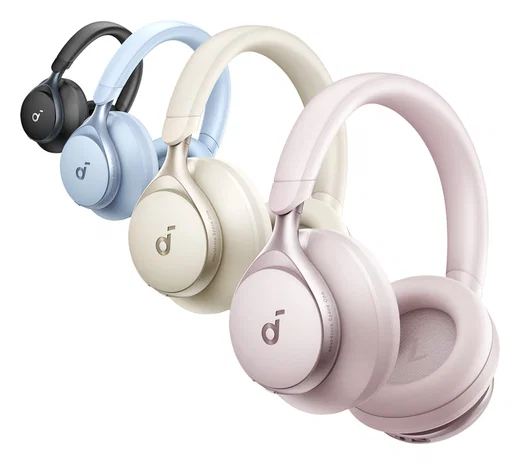 Anker SoundCore Space One Draadloze Koptelefoon Noise Cancelling Roze afbeelding 11