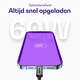 Buddi Flex USB-C naar USB-C Kabel 60W Fast Charge 10M Zwart afbeelding 3