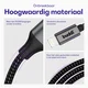Buddi Flex USB-C naar Lightning Kabel 20W Fast Charge 5M Zwart afbeelding 2