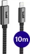 Buddi Flex USB-C naar Lightning Kabel 20W Fast Charge 10M Zwart