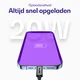 Buddi Flex USB-C naar Lightning Kabel 20W Fast Charge 10M Zwart afbeelding 3