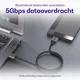 Buddi Flex USB-A naar Micro-B Kabel 12W Fast Charge 2M Zwart afbeelding 2