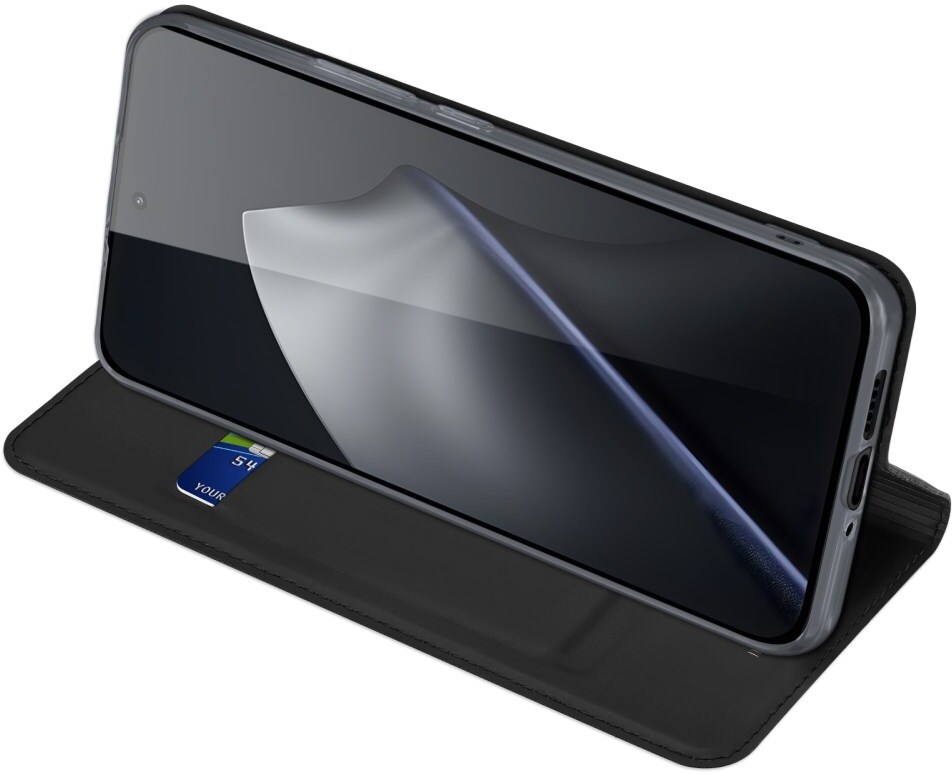 Dux Ducis Skin Pro Xiaomi 15T Hoesje Portemonnee Book Case Zwart afbeelding 6