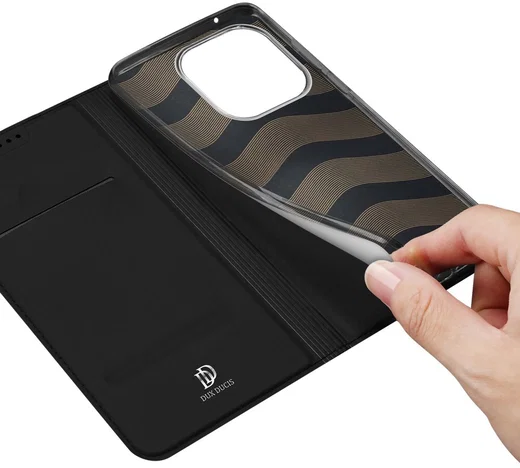 Dux Ducis Skin Pro Xiaomi 15T Hoesje Portemonnee Book Case Zwart afbeelding 5