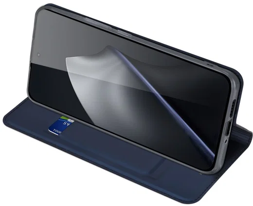 Dux Ducis Skin Pro Xiaomi 15T Hoesje Portemonnee Book Case Blauw afbeelding 6