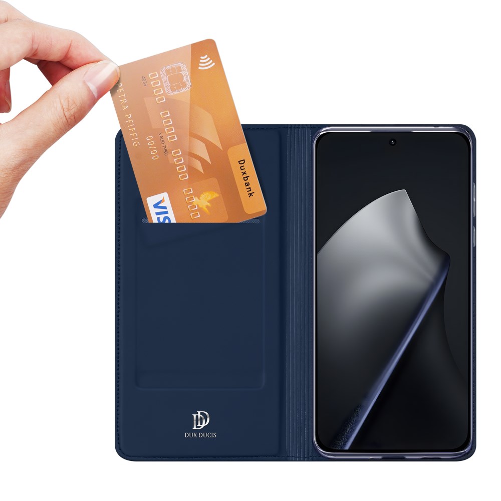 Dux Ducis Skin Pro Xiaomi 15T Hoesje Portemonnee Book Case Blauw afbeelding 2