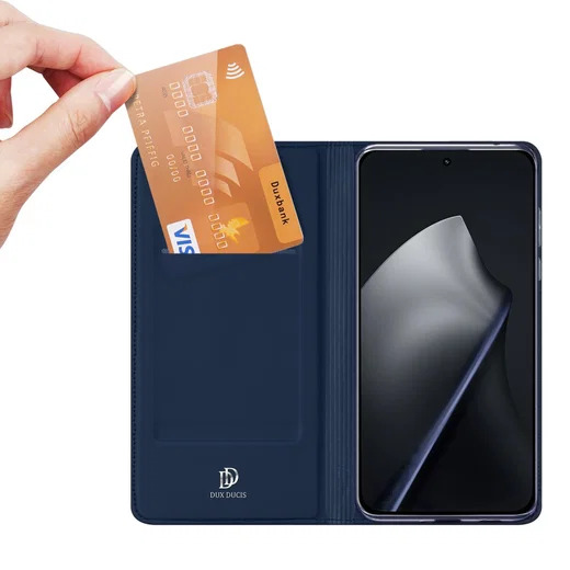 Dux Ducis Skin Pro Xiaomi 15T Hoesje Portemonnee Book Case Blauw afbeelding 2