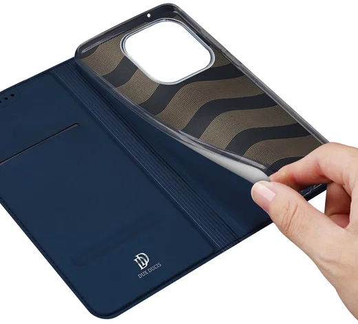 Dux Ducis Skin Pro Xiaomi 15T Hoesje Portemonnee Book Case Blauw afbeelding 5