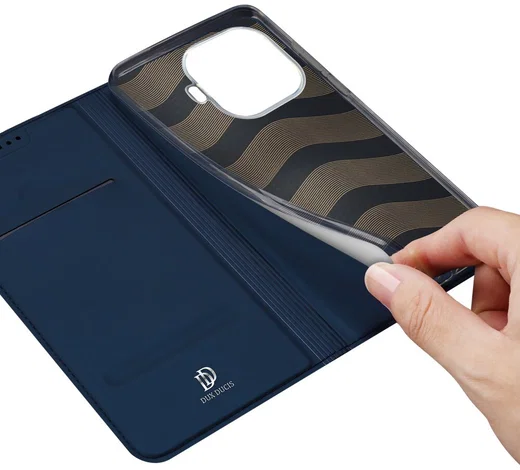 Dux Ducis Skin Pro Xiaomi 15T Pro Hoesje Portemonnee Book Case Blauw afbeelding 6