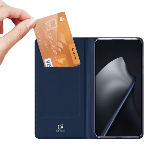 Dux Ducis Skin Pro Xiaomi 15T Pro Hoesje Portemonnee Book Case Blauw afbeelding 2