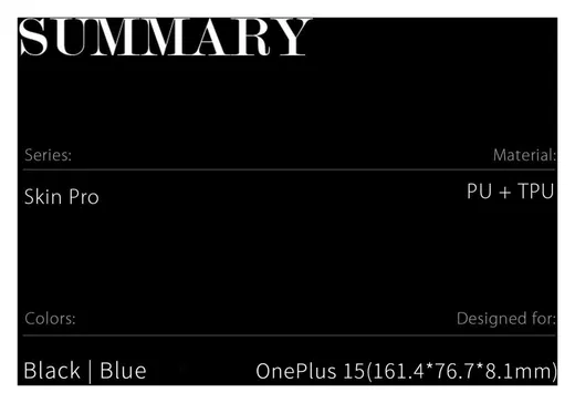 Dux Ducis Skin Pro OnePlus 15 Hoesje Portemonnee Book Case Zwart afbeelding 12