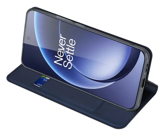 Dux Ducis Skin Pro OnePlus 15 Hoesje Portemonnee Book Case Blauw afbeelding 6