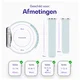 Buddi Fuse Magnetisch Apple Watch Bandje - 1-11/SE - 38/40/41/42MM Lichtblauw afbeelding 7