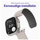 Buddi Fuse Magnetisch Apple Watch Bandje - 1-11/SE - 38/40/41/42MM Sterrenlicht afbeelding 4