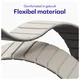 Buddi Fuse Magnetisch Apple Watch Bandje - 1-11/SE - 38/40/41/42MM Sterrenlicht afbeelding 5