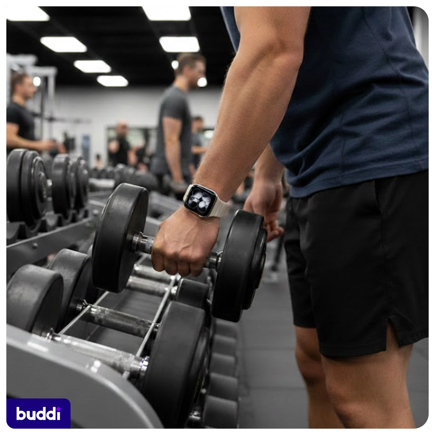 Buddi Fuse Magnetisch Apple Watch Bandje - 1-11/SE - 38/40/41/42MM Sterrenlicht afbeelding 9