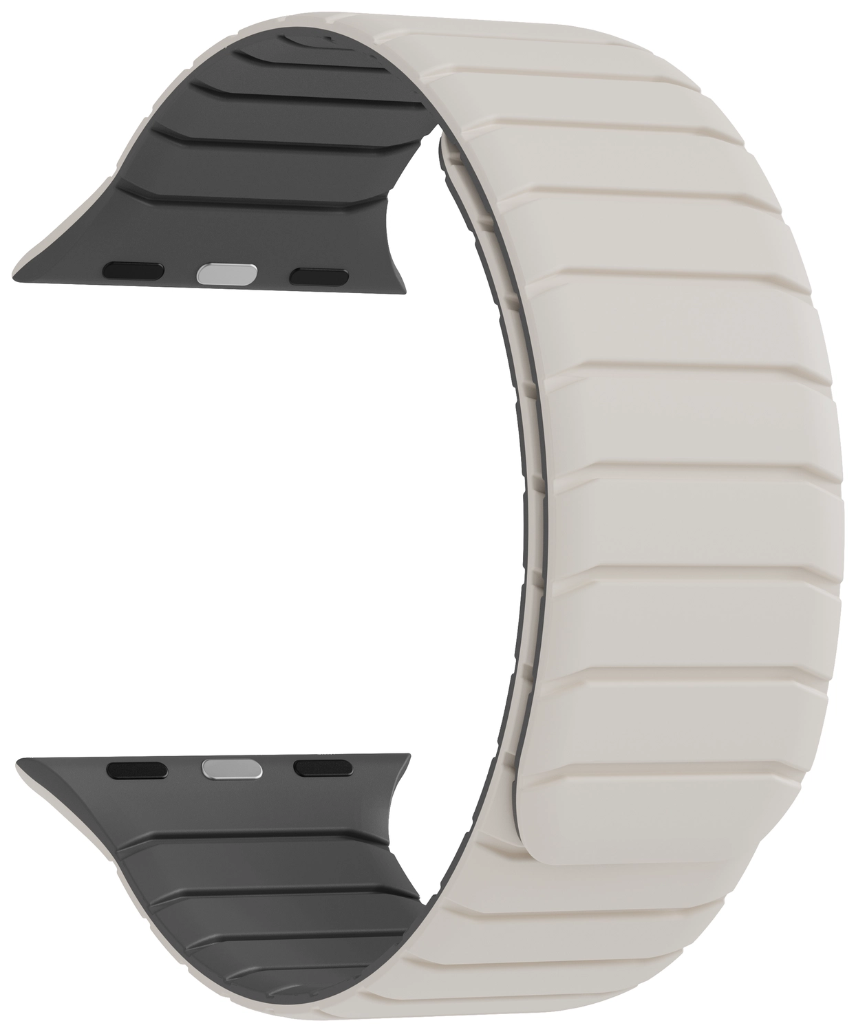Buddi Fuse Magnetisch Apple Watch Bandje - 1-11/SE - 38/40/41/42MM Sterrenlicht afbeelding 12