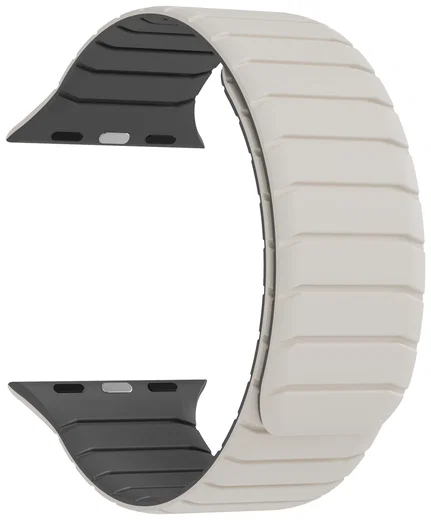 Buddi Fuse Magnetisch Apple Watch Bandje - 1-11/SE - 38/40/41/42MM Sterrenlicht afbeelding 12