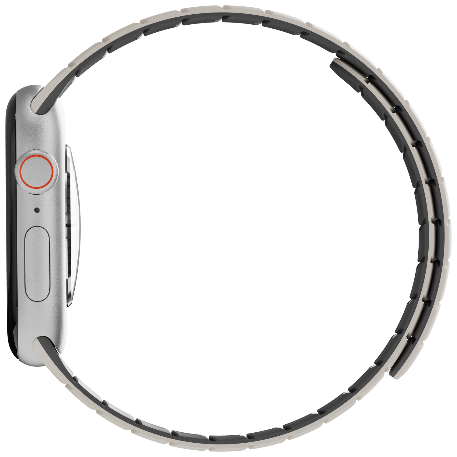 Buddi Fuse Magnetisch Apple Watch Bandje - 1-11/SE - 38/40/41/42MM Sterrenlicht afbeelding 13