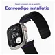Buddi Fuse Magnetic Apple Watch Bandje 1-11/SE/Ultra 49/46/45/44MM Zwart afbeelding 5