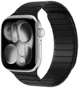 Buddi Fuse Magnetic Apple Watch Bandje 1-11/SE/Ultra 49/46/45/44MM Zwart