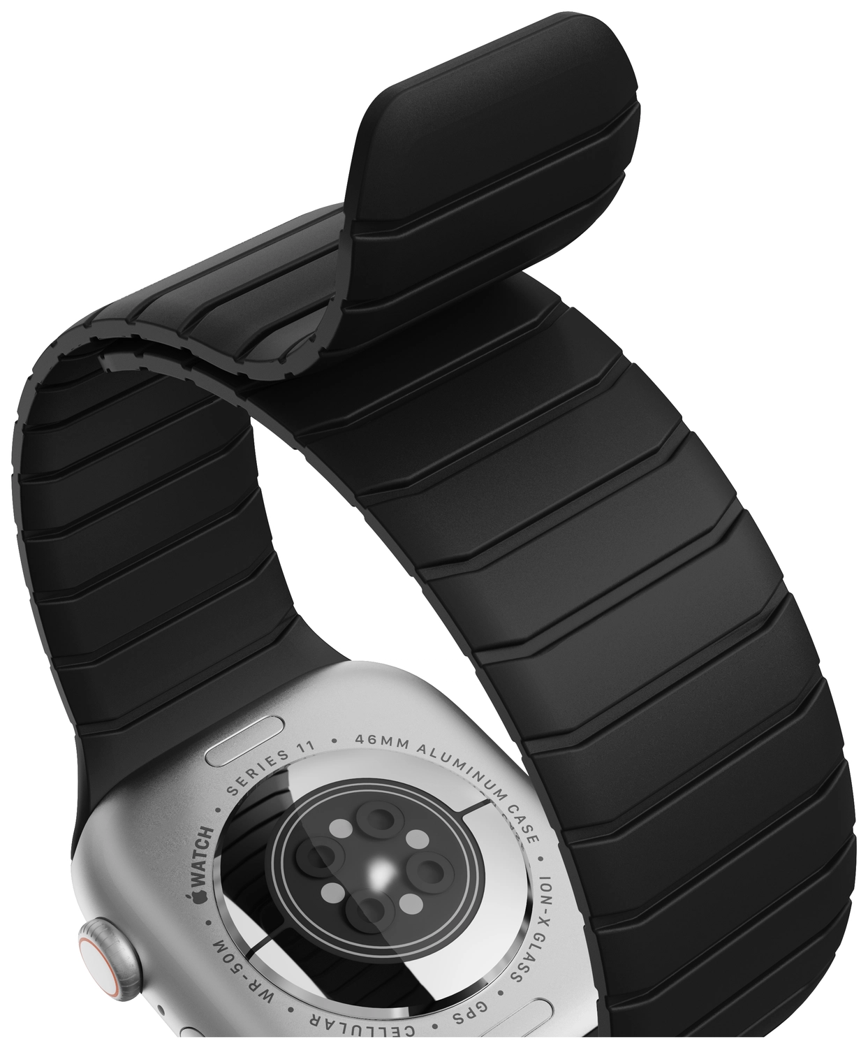 Buddi Fuse Magnetic Apple Watch Bandje 1-11/SE/Ultra 49/46/45/44MM Zwart afbeelding 13