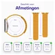 Buddi Fuse Magnetic Apple Watch Bandje 1-11/SE/Ultra 49/46/45/44MM Geel afbeelding 7