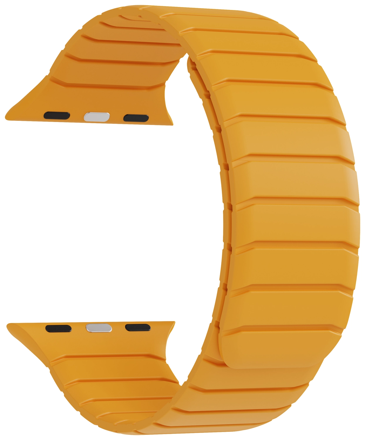 Buddi Fuse Magnetic Apple Watch Bandje 1-11/SE/Ultra 49/46/45/44MM Geel afbeelding 13