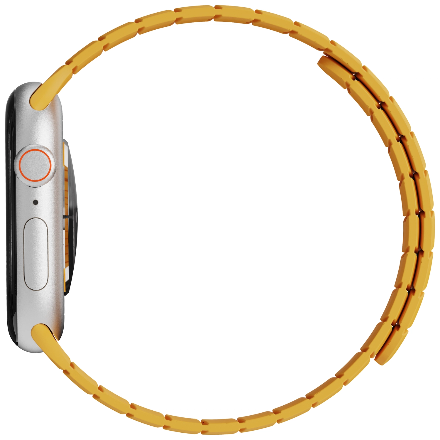 Buddi Fuse Magnetic Apple Watch Bandje 1-11/SE/Ultra 49/46/45/44MM Geel afbeelding 14