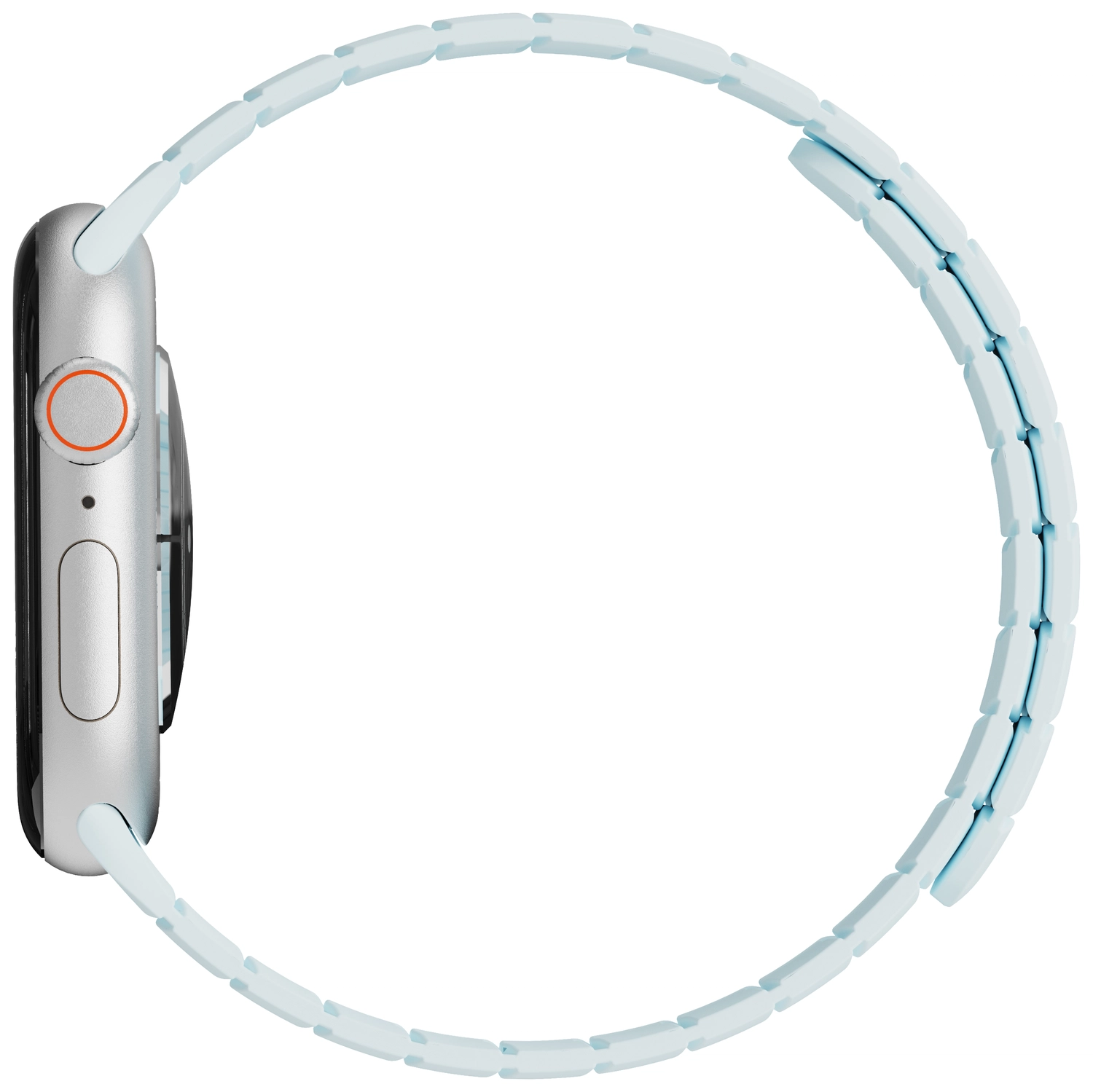 Buddi Fuse Magnetic Apple Watch Bandje 1-11/SE/Ultra 49/46/45/44MM Lichtblauw afbeelding 14