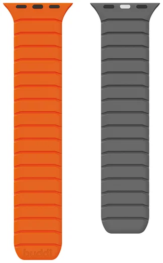 Buddi Fuse Magnetic Apple Watch Bandje 1-11/SE/Ultra 49/46/45/44MM Oranje afbeelding 15