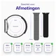 Buddi Fuse Magnetic Apple Watch Bandje 1-11/SE/Ultra 49/46/45/44MM Grijs afbeelding 7